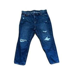 Old Navy Straight Taper Denim Jeans Mens 46X30 SI27